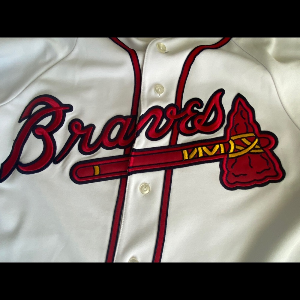 Atlanta Braves Authentic home jersey men’s Medium